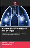 Bronquiolite obliterante em crianças