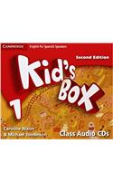 Kid's Box for Spanish Speakers Level 1 Class Audio CDs (4)