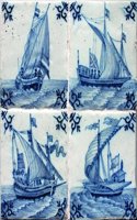 Dutch Ship Tiles