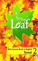 A New Leaf Main Course Book in English Class - 2