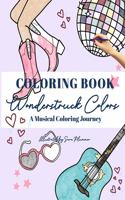 Wonderstruck Colors: An Enchanting Musical Coloring Journey: 30 Enchanting Pop-star Coloring Pages for kids, teens, & adults