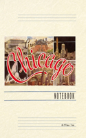 Vintage Lined Notebook Greetings from Chicago, Illinois