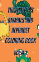 The little d's animals and alphabet coloring book