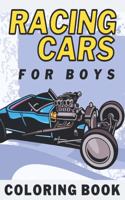 Racing Cars Coloring Book For Boys