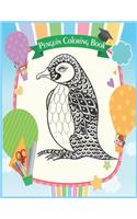 Penguin Coloring Book: All Ages Coloring Book with Beautiful Penguin Designs (Animal Books)