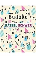 Sudoku rätsel schwer: Sudoku für Erwachsene mit Lösungen - 100 klassische 9x9-Rätsel zur Verbesserung Ihres Gedächtnisses und zur Förderung der Kreativität