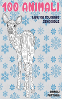 Libri da colorare Zendoodle - Animali Fattoria - 100 Animali
