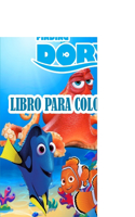 Disney Finding Dory Libro Para Colorear: 50 ilustraciones exclusivas para niños