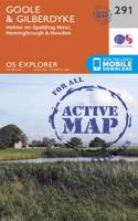 Goole and Gilberdyke: (291 OS Explorer Active Map)