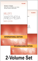 Miller's Anesthesia International Edition, 2 Volume Set