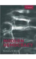 Concepts and Theories of Modern Democracy