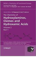 Chemistry of Hydroxylamines, Oximes and Hydroxamic Acids, Volume 2