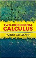 Two-Dimensional Calculus