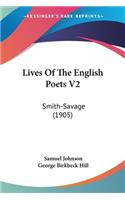 Lives Of The English Poets V2