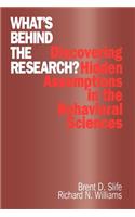 What′s Behind the Research?