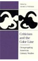 Criticism and the Color Line