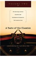 Taste of the Classics  Volume 2  A