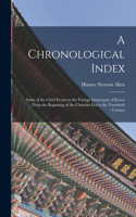 Chronological Index