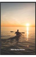 Plan On It 2020 Weekly Calendar Planner - Canoeing At Dawn