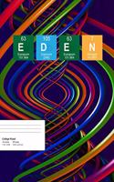 Eden: Eden Composition Notebook, Personalised Name Notebook, Periodic Table Style Science Fan Notebook, Future Chemist Notebook, 7.44 X 9.69 College Ruled