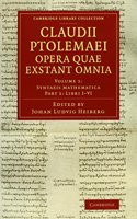 Claudii Ptolemaei Opera Quae Exstant Omnia 2 Volume Set