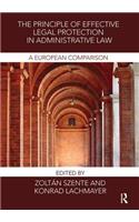 The Principle of Effective Legal Protection in Administrative Law