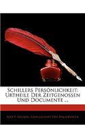 Schillers Personlichkeit