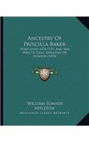 Ancestry Of Priscilla Baker
