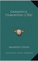 Gramatica Piemontese (1783)