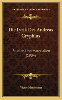 Lyrik Des Andreas Gryphius