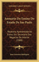 Annuario Do Ensino Do Estado De Sao Paulo