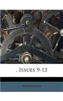 , Issues 9-13