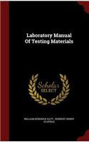 Laboratory Manual Of Testing Materials