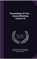 Proceedings of the ... Annual Meeting, Issues 6-8
