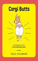 Corgi Butts 2022 Wall Calendar