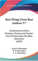 Best Things From Best Authors V7