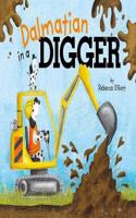 Dalmatian in a Digger