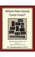 Where Does Sound Come From? Data & Graphs for Science Lab