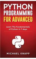 Python Programming for Advanced