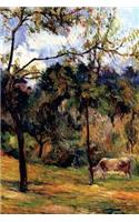 "Normandy Landscape Cow in a Meadow" by Paul Gauguin - 1884: Journal (Blank / Li(Art of Life Journals)