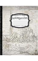 Unruled Composition Book: Notebook College ruled: Toronto: (Composition Book Journal: Notebook 8.5 x 11 inch, Paper 110 pages)