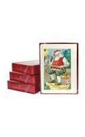 Santa Claus with Sled Notecards