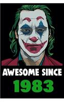 Joker Comic Notebook 1983 Joker Notebook University Graduation gift