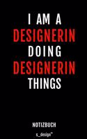 Notizbuch für Designer / Designerin