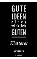 Notizbuch für Kletterer