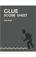 Clue Score Sheet Record: Who Done It?, but some of them are a bit sneaky. For Tracking Your Favorite Detective Game, Clue Score Sheet, Clue Score Card