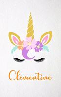 Clementine A5 Lined Notebook 110 Pages