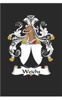 Weichs: Weichs Coat of Arms and Family Crest Notebook Journal (6 x 9 - 100 pages)