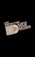Use protection sleeve your records: 6x9 VINYL - grid - squared paper - notebook - notes