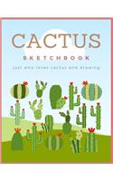 Pink Cactus Sketchbook